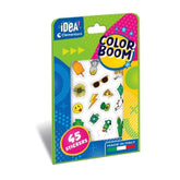 Clementoni Idee - 45 Assorted Color Boom Stickers