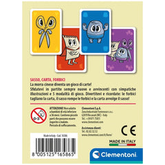 Clementoni - Sasso-Carta-Forbici - Kaartspellen