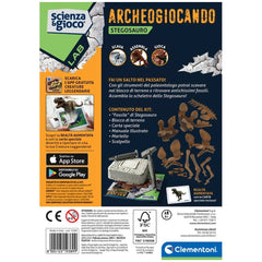 Clementoni - Scienza-Gioco-LAB-ArcheoGiocando-Stegosauro - Speelsets
