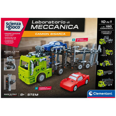 Clementoni - STEM-10-in-1-Mechanics-Truck-Bouwset-Speelgoed