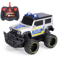 Dickie - RC Police Offroader Suzuki Jimmy with Lights and Sounds - RC Play Vehicles