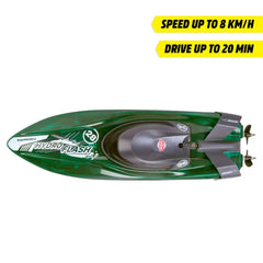 Dickie - Speelvoertuigen - RC Hydro Flash Speedboot - 6+ Jaar - Hoge Snelheid Fun