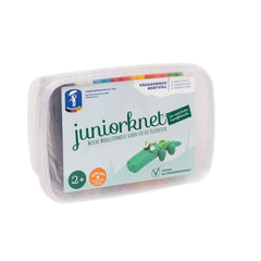 Feuchtmann Basic Modelling Dough in a transparent plastic box features a green alligator label and includes 14 colorful clay