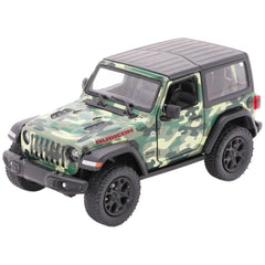 Gollness - Jeep Wrangler Camouflage 2018 Die-Cast Model 1-34 - 12.5 Cm - Play Vehicles