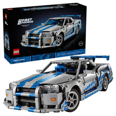 LEGO - Technic 2 Fast 2 Furious Nissan Skyline GT-R R34 - Actie- en Speelgoedfiguren