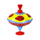 Lena - Spinning Top - Rotating Lady Bug 16 cm - Baby Activity Toys