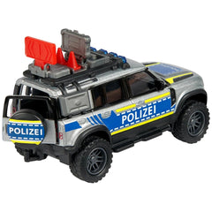 Majorette Land Rover Defender 90 Politie Speelvoertuigen
