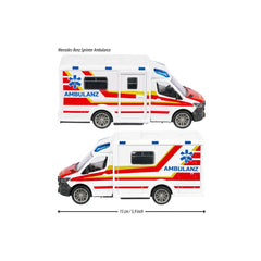 Majorette - Mercedes-Benz-Sprinter-Ambulance - Play-Vehicles