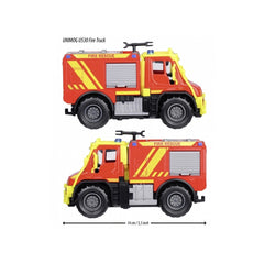Majorette - Unimog U530 Brandweerwagen - Speelvoertuigen