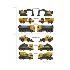Majorette - Volvo Construction 3-delige Set Speelvoertuigen - Speelvoertuigen