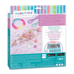 Butterfly Jewelry Set packaging features colorful design and crafting items visible through a clear plastic window.