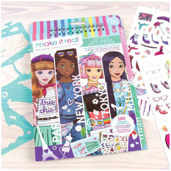 Make It Real - Fashion Design Sketchbook City Style - Arts & Crafts