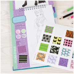 Maak het Echt - Modeontwerp Schetsboek Pretty Kitty - Kunst & Ambachten