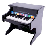 New Classic Toys - Piano - 18 Toetsen - Zwart - Muziekinstrumenten