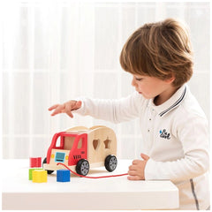 New-Classic-Toys-Vormsorterende-Vrachtwagen-Baby-Activiteitsspeelgoed