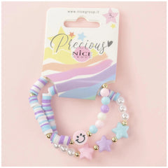 Nice - Pinky Sky Bracelet Set - Jewelry