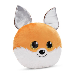 NICI - Glubschis-Figurenkussen-Fox-Runizzi-32X32-Cm - Knuffeldieren