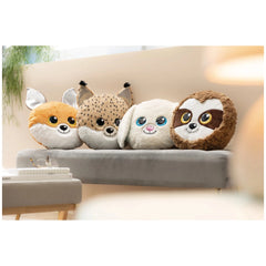 NICI - Glubschis-Figurenkussen-Fox-Runizzi-32X32-Cm - Knuffeldieren