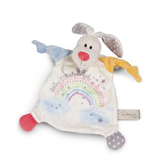 NICI - Guardian Bunny Knuffeldoek en Rammerring - Baby Activiteit Speelgoed