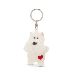 NICI - Sleutelhangers Key-Friends-Witte-Hond-Sleutelhanger