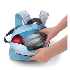 NICI - Travel-Friends-Light-Blue-Backpack-With-Soft-Toy-Rabbit-Backpacks