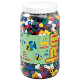 Pet Hama Strijkkralen Maxi in Pot - Mix Standaard (00) 1400 Stuks.