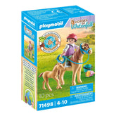 Playmobil Paarden Van Waterval Kind Met Pony En Veulen - 71498