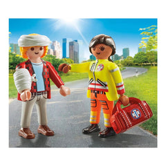 Playmobil Paramedic Met Patiënt - 71506