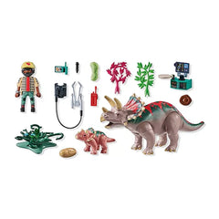 PLAYMOBIL - Triceratops-Family-Playsets
