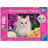 Ravensburger - Cat Glitter Edition - 100 Pieces - Puzzles