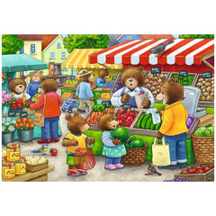 Ravensburger - Come On Lets Go Shopping - 2x12 Pieces - Puzzles