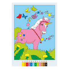 Ravensburger - CreArt Creatief Kleurboek Magische Pony's - Kunst en Ambachten