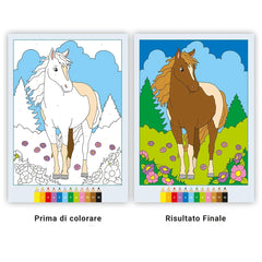 Ravensburger - CreArt-Creatief-Kleurboek-Zoete-Paarden-Kunst-En-Handwerk