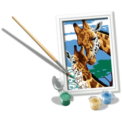 Ravensburger - Creart Cute Giraffes - Painting By Numbers - Arts & Crafts