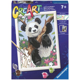 Ravensburger - Creart Speelse Panda - Schilderen op Nummer - Kunst & Ambachten