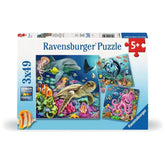 Ravensburger - Betoverende Onderwaterwereld - 3x49 Stukken - Puzzels