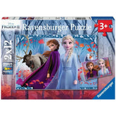 Ravensburger - Frozen - Reis naar het Onbekende - 2x12 Stukken - Puzzels
