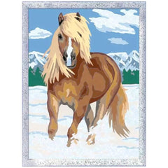 Ravensburger - Haflinger In De Sneeuw - Kunst & Ambachten