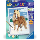 Ravensburger - Haflinger In The Snow - Arts & Crafts