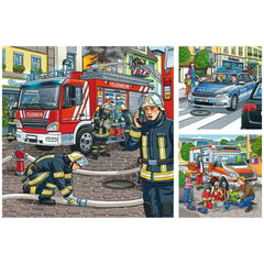 Ravensburger - Helper In Need - 3x49 Pieces - Puzzles