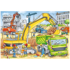 Ravensburger - Lots To Do On The Construction Site - 2x24 Pieces - Puzzles