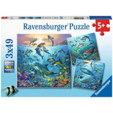 Ravensburger - Ocean Wildlife - 3x49 Stukken - Puzzels