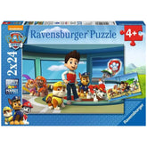 Ravensburger - Paw Patrol - Behulpzame Speurders - 2x24 Stukken - Puzzels