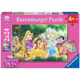 Ravensburger - Princesses Best Friends - 2x24 Pieces - Puzzles