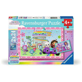Ravensburger - Puzzel 2x24 Stukken Gabby's Dollhouse - Puzzels