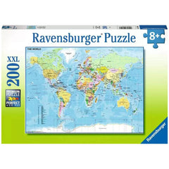 Ravensburger - De Wereld - 200 Stukken - Puzzels