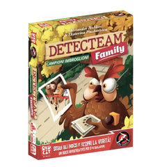 Red Glove - Detecteam: Campioni Imbroglioni - Kaartspellen - 7+ - Familie Mysterie Puzzel - RG20801 - Italiaanse Editie