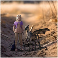 Schleich - Harry Potter - Luna Lovegood™ & Baby Thestral - Actie- en Speelgoedfiguren - 42636