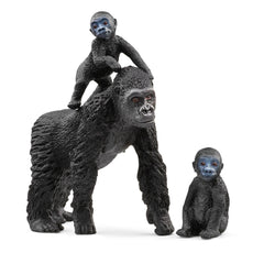 Schleich - Wild Life - Gorilla Familie - Actie- en Speelgoedfiguren - 42601