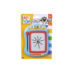 Simba Art & Fun Small Drawing Board packaging features bright colors, playful graphics, and a friendly monkey character.